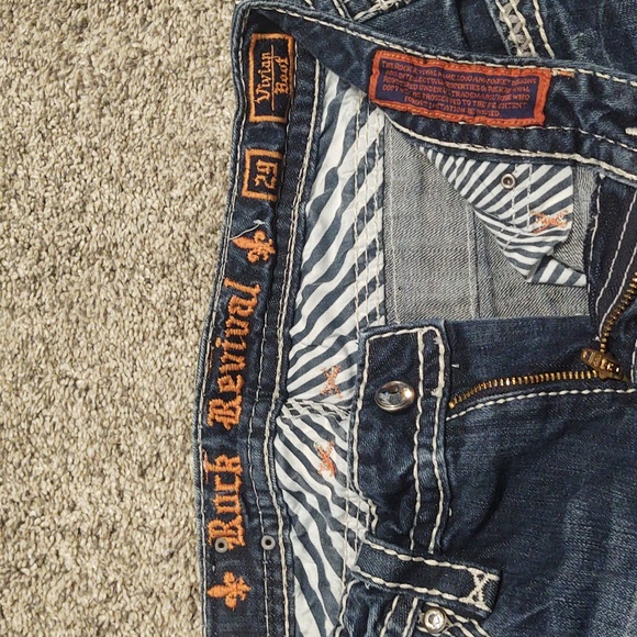 Rock Revival Bootcut Jeans Size 29"W x 31"L - Picture 7 of 8